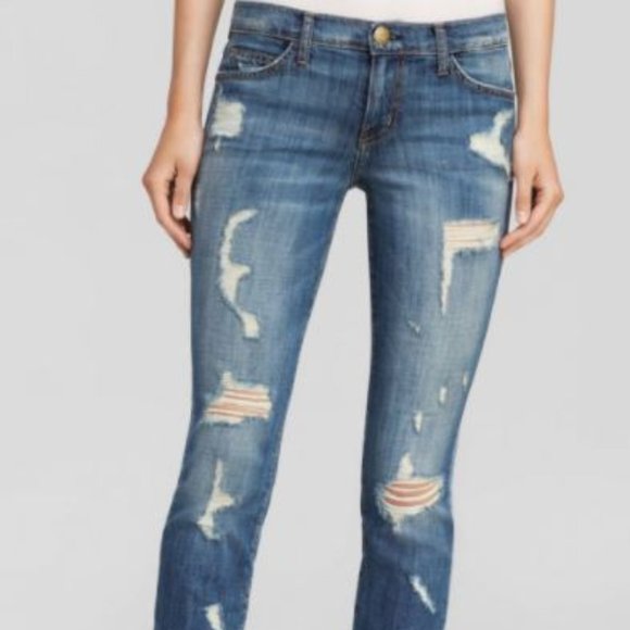 Current/Elliot Jeans Jodie Stiletto Blue Size 26 - Picture 4 of 13